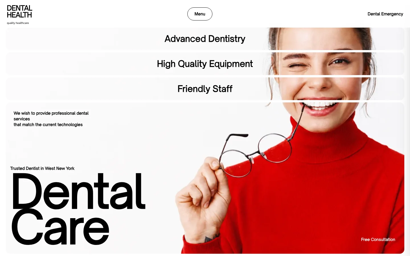 Dental Health website preview